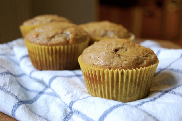 Healthy Almond Date Muffins